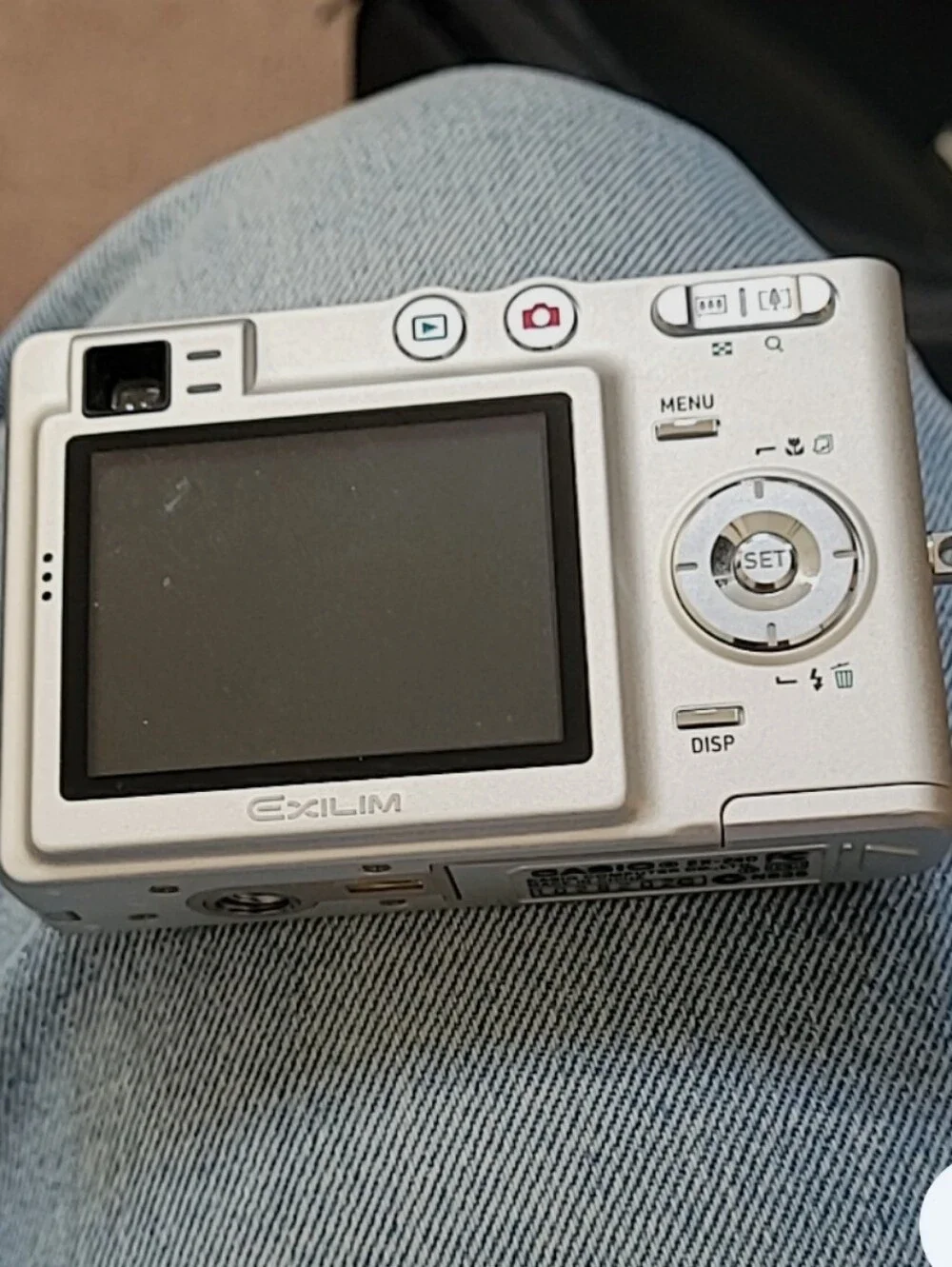 Casio Exilim Silver Compact Digital Camera